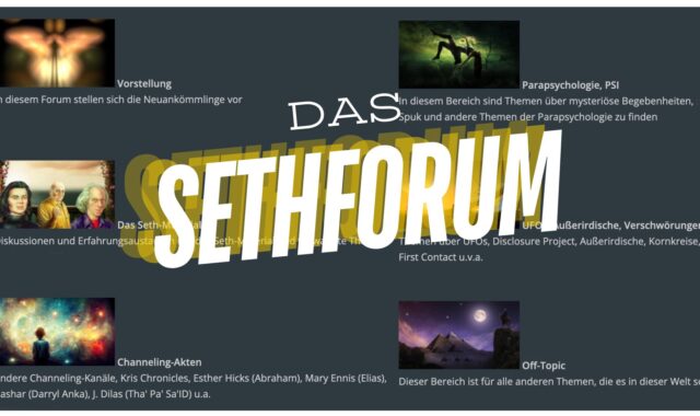 Seth Forum – Das große spirituelle Forum