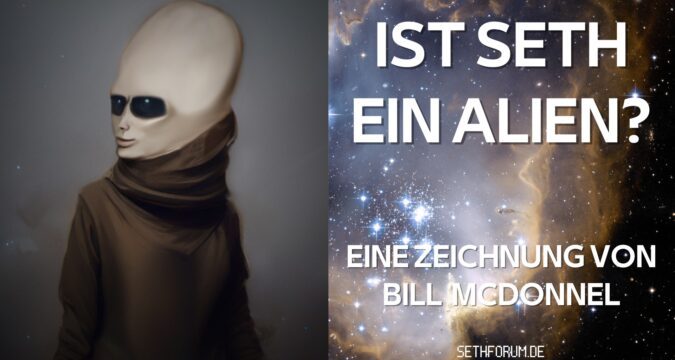 Ist Seth ein Außerirdischer? Eine Alien Zeichnung alien zeichnung bill mcdonnel seth